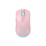BARACUDA BGM-124P TURTLE-P vezetékes gamer egér, 3200dpi, pink