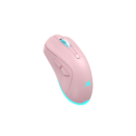 BARACUDA BGM-124P TURTLE-P vezetékes gamer egér, 3200dpi, pink - Image 2