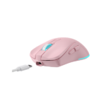 BARACUDA BGM-124P TURTLE-P vezetékes gamer egér, 3200dpi, pink - Image 3