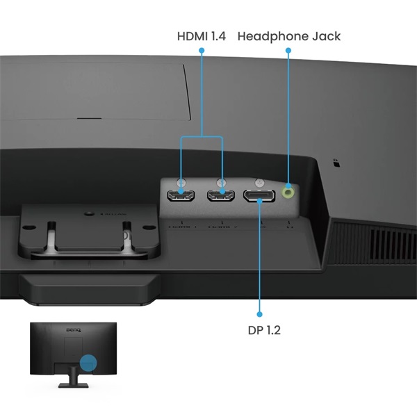 BENQ IPS monitor 27" GW2790 1920x1080, 250 cd/m2, 5ms, 100 Hz, Eye-Care, 2xHDMI, DisplayPort, hangszóró - Image 4