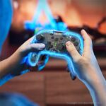 BIONIK Nintendo Switch Kiegészítő NeoGlow Vezeték Nélküli RGB Kontroller, BNK-9099 - Image 2