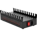 BLACKBIRD Hálózati Töltő YFY-A62 12xUSB-C + 12xUSB 300W eszköztartóval, Fekete - Image 3