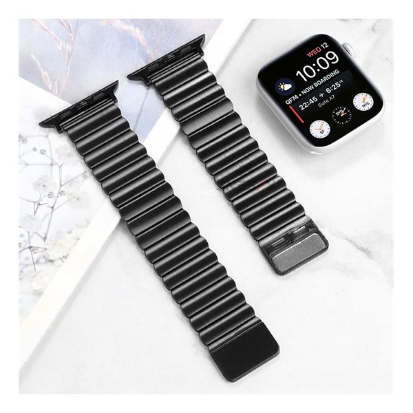 BLACKBIRD_Szij_Iwatch_keszulekhez_STEEL_fekete_384041S1042_mm-i1921234.jpg BLACKBIRD Szíj Iwatch készülékhez STEEL fekete 38/40/41/S1042 mm - Image 1