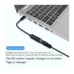 BLACKBIRD Töltőkábel PD65W USB-C male to DC7.9mmx09mm female - Image 2