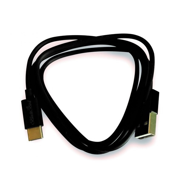 BLACKBIRD Type-C USB Adatkábel 1m, Fekete (Gyári kivitel) - Image 1