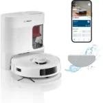 BOSCH BCRD2W Spotless Advanced+ Robotporszívó és felmosó, Fehér
