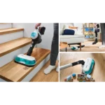 BOSCH BCS712HYG5 Unlimited 7 ProHygienic Aqua Vezeték nélküli porszívó és felmosó, Fehér - Image 2