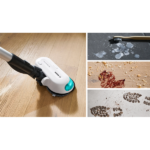 BOSCH BCS71HYG1 Unlimited 7 ProHygienic Aqua Vezeték nélküli porszívó,  2in1 DynamicAqua felmosó, Fehér/Türkiz - Image 3