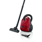 BOSCH BGBS2RD1 Serie 2 Porzsákos porszívó, 80dB, mikroszűrő, Piros