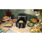 BOSCH MAF671B0 Serie6 Forrólevegős sütő, 7,2 l, betekintő ablak, 8 program, 1800W, Fekete - Image 5