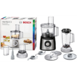 BOSCH MCM3501M MultiTalent Kompakt konyhai robotgép, 800W, 2 fokozat, Fekete - Image 5