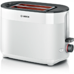 BOSCH TAT2M121 MyMoment Kenyérpirító, 970W, olvasztás, újramelegítés, Fehér