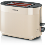 BOSCH TAT2M127 MyMoment Kenyérpirító, 970W, olvasztás, újramelegítés, Krémszínű