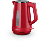 BOSCH TWK1M124 MyMoment Vízforraló, 2400W, 1,7L, Piros