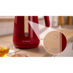 BOSCH TWK1M124 MyMoment Vízforraló, 2400W, 1,7L, Piros - Image 3