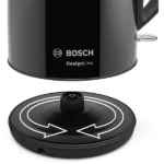 BOSCH TWK3P423 DesignLine Vízforraló, 2400W, 1,7L , Fekete - Image 3