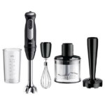 BRAUN MQ55.307.M MultiQuick 5 PRO botmixer, 1000W, Fekete