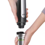 BRAUN MQ7045X MultiQuick 7 botmixer tartozékokkal, 850W, Fekete/Ezüst - Image 5