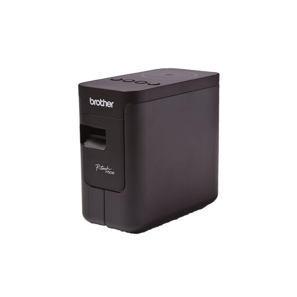 BROTHER Címkenyomtató PT-P750W, asztali, Plug&Play csatlakozás, TZe szalag: 3,5-24mm, WiFi/NFC, 30mm/sec - Image 3