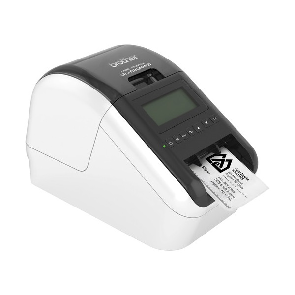 BROTHER Címkenyomtató QL-820NWBC, asztali, thermál, 2 színű nyomtatás, WiFi/LAN/Bluetooth/USB, 148mm/mp, 300dpi, - Image 3