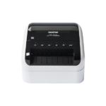 BROTHER Címkenyomtató QL1110NWBC, asztali, thermál,  110mm/mp, USB/BT/LAN/Wifi, 300dpi, kijelző, DK címke