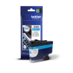BROTHER Tintapatron LC3239XLC, Szuper nagy töltetű - 5000 oldal, Cián - Image 3