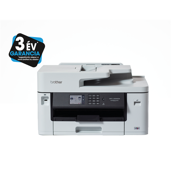 BROTHER Tintasugaras MFP NY/M/S/F MFCJ2340DW, A4/A3, 28 lap/perc, WiFi/LAN/USB, ADF, duplex, 4800x1200dpi, 256MB - Image 2