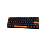 Baracuda DOLPHIN-B/BL-US, BGK-03121B/BL-US, fekete mechanikus gamer billentyűzet kék kapcsolóval, angol - Image 2