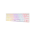 Baracuda DOLPHIN-W/R-US, BGK-03211W/R-US  fehér mechanikus gamer billentyűzet piros kapcsolóval, angol - Image 2