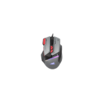 BARACUDA W029908 MANTA-G, BGM-047G gamer egér,8D, szürke, 12800 dpi