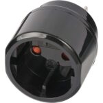 Nedis Brennenstuhl BN-1508450 travel, utazó adapter USA, Kanada, Japán, Mexiko, Dominika dugó - Európa aljzat - Image 2