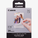 CANON Fotópapír + Tinta, XC-20L, 20db 54 x 85mm, QX20