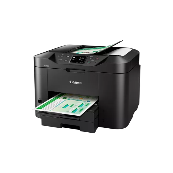 CANON Tintasugaras MFP 4in1 MAXIFY MB2750, A4, FF 24 k/p, SZ 15,5 k/p, 600x1200dpi, duplex, USB/LAN/WiFi, ADF - Image 2