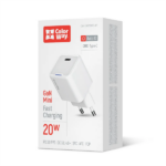COLORWAY AC töltő adapter, CW-CHS059PD-WT, GaN Mini 20W PD Port PPS USB-C - Image 3