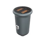 COLORWAY Autós töltő, CW-CHA036Q-GR 2USB Quick Charge 3.0 (36W) szürke - Image 3