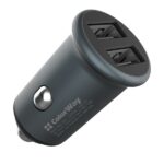 COLORWAY Autós töltő, CW-CHA036Q-GR 2USB Quick Charge 3.0 (36W) szürke - Image 2
