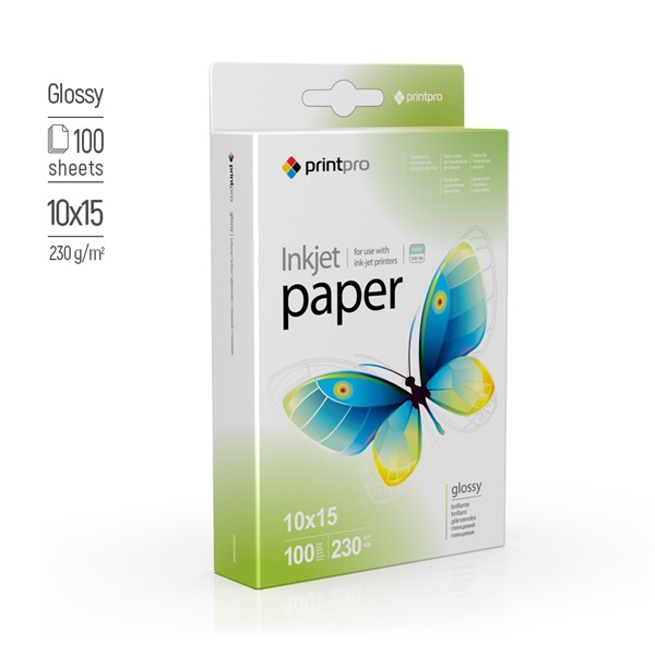 COLORWAY Fotópapír, PrintPro fényes, 230g/m, 10x15, 100pc. (PGE2301004R) - Image 2