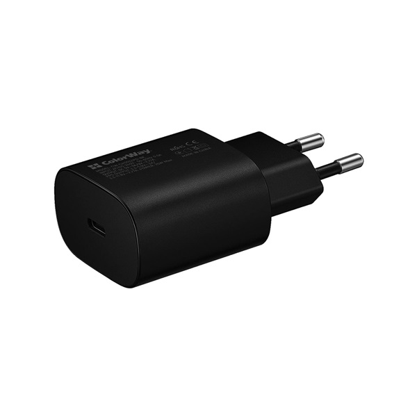 COLORWAY USB töltő adapter, Power Delivery Port PPS USB Type-C (25W)  fekete (CW-CHS033PD-BK) - Image 4