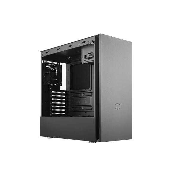 COOLER MASTER Ház Midi ATX MB Silencio S600 Tápegység nélkül, Edzett üveg, szürke - Image 2