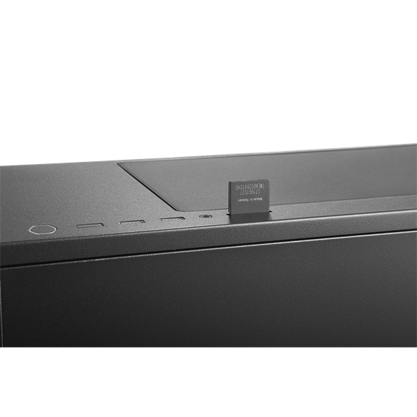 COOLER MASTER Ház Midi ATX MB Silencio S600 Tápegység nélkül, Edzett üveg, szürke - Image 4