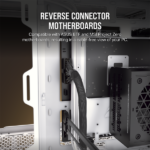 CORSAIR Ház Micro-ATX iCUE LINK 2500X RGB, Tápegység nélkül, Edzett Üveg, fekete - Image 2