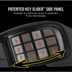 CORSAIR Vezetékes Egér Gaming, SCIMITAR RGB ELITE, 17 programozható gomb, RGB Világítás, 18000dpi, fekete - Image 4