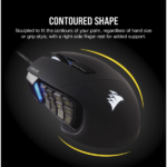 CORSAIR Vezetékes Egér Gaming, SCIMITAR RGB ELITE, 17 programozható gomb, RGB Világítás, 18000dpi, fekete - Image 5