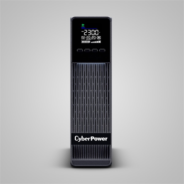 CYBERPOWER Online S ECO ups, 1000VA 900W, 2xSCHUKO 1xIEC C13, online, tiszta szinuszos, aktív PFC, torony - Image 3