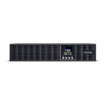 CYBERPOWER UPS, 1000VA/900W, 8xC13, színes LCD, szünetmentes, tiszta színuszos, online kettős konverzió, rack/tower