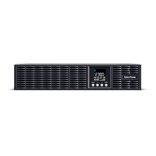 CYBERPOWER UPS, 2000VA/1800W, 8xC13, színes LCD, szünetmentes, tiszta színuszos, online kettős konverzió, rack/tower - Image 2