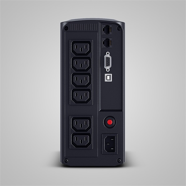 CYBERPOWER UPS, VP1000EILCD, (6xIEC C13) 1000VA 550W 230V szünetmentes tápegység + USB LINE-INTERACTIVE - Image 2