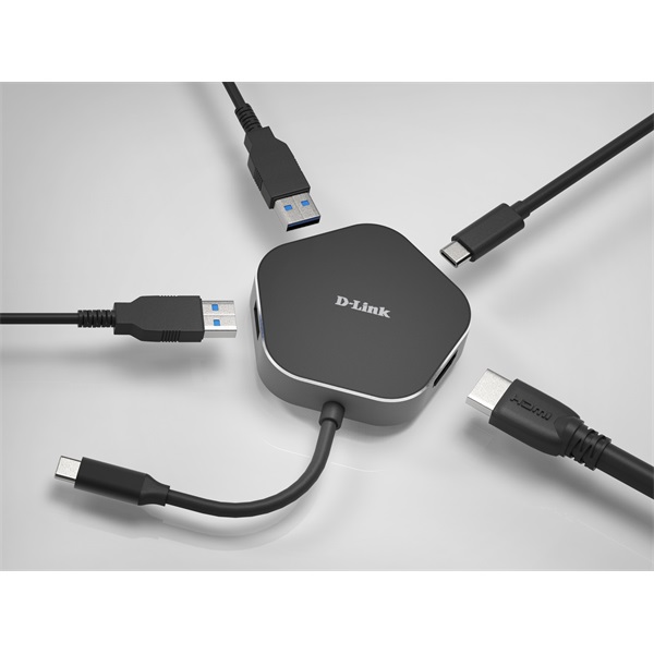 D-Link_4-in-1_USB-C_Hub_with_HDMI_and_Power_Delivery-i593245.jpg D-LINK USB-C HUB 2xUSB + 1xHDMI +1xUSB Type-C, DUB-M420 - Image 1