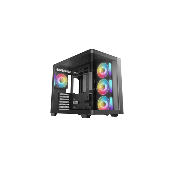 DEEPCOOL_Haz_ATX_CG530U_4F_Tapegyseg_nelkul_fekete_Uvegfalu-i1925256.jpg DEEPCOOL Ház ATX CG530U 4F, Tápegység nélkül, fekete, Üvegfalú - Image 1