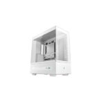 DEEPCOOL Ház ATX CH690 DIGITAL WH, Tápegység nélkül, Fehér, Üvegfalú